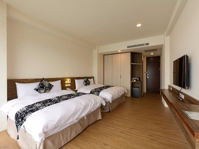 Bedroom 3, Ming Yue Hu Lakeview BnB, Nantou