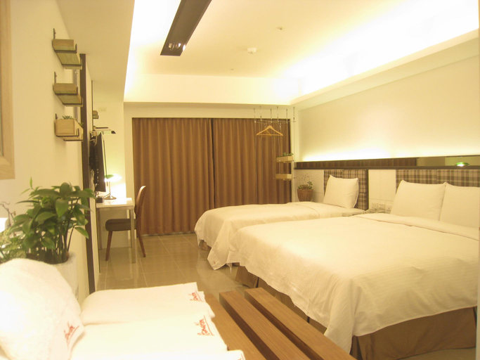 Bedroom 3, Formosa Boulevard Station Garden Hotel, Kaohsiung
