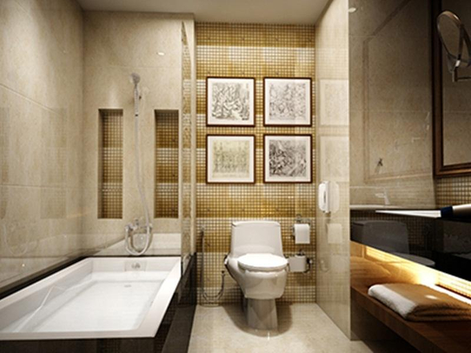 Bathroom 5, Aristo International Hotel, Lào Cai