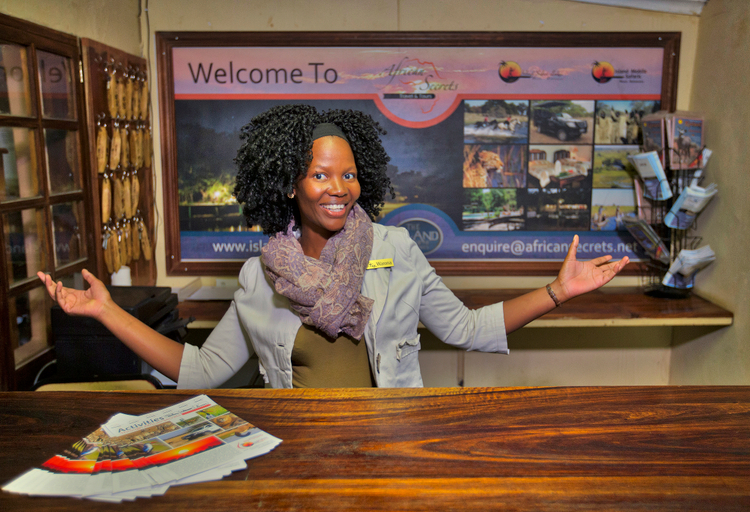 Public Area, Island Safari Lodge, Ngamiland East