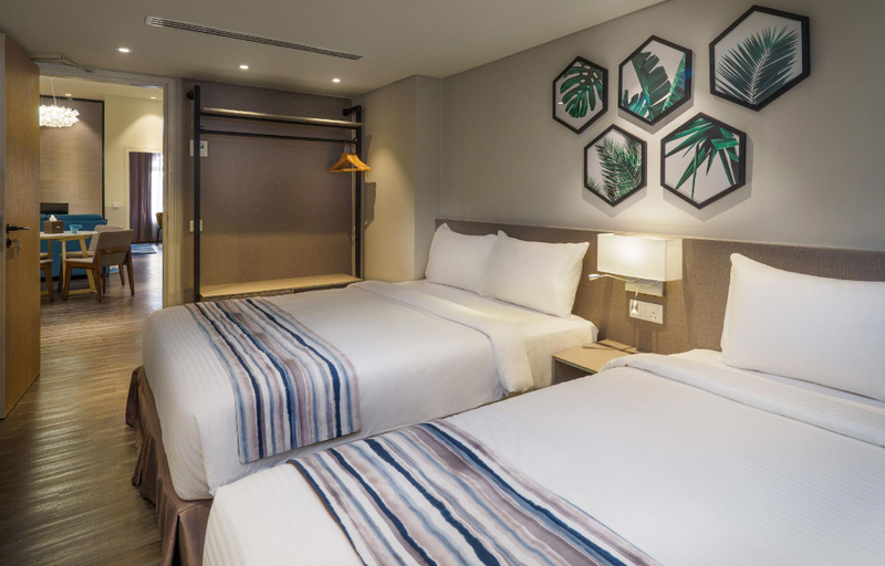Bedroom 2, Bahari Parade Hotel Managed By The Ascott Limited, Penang Island