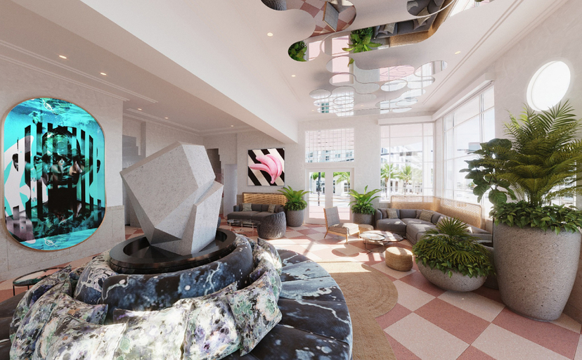 Public Area 4, Hotel Greystone - Adults Only, Miami-Dade