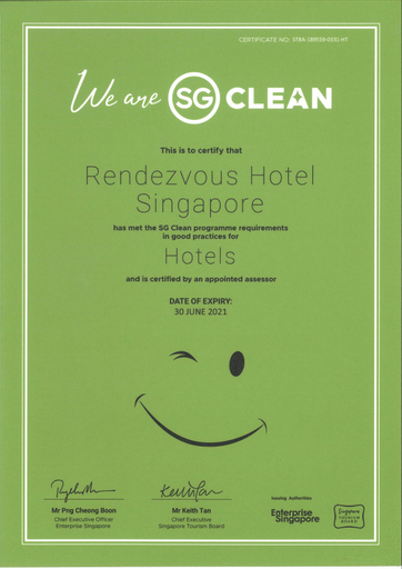 Rendezvous Hotel Singapore by Far East Hospitality (SG Clean), Singapura
