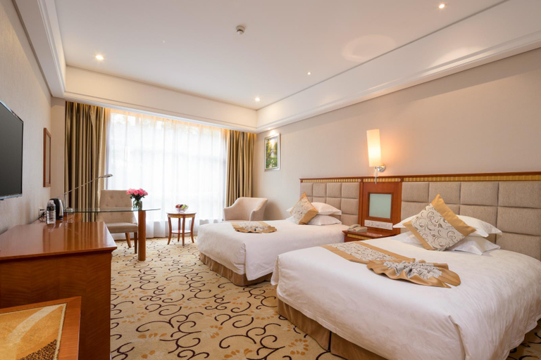 Bedroom 2, Qinghe Jinjiang Intl Hotel, Zhangjiajie