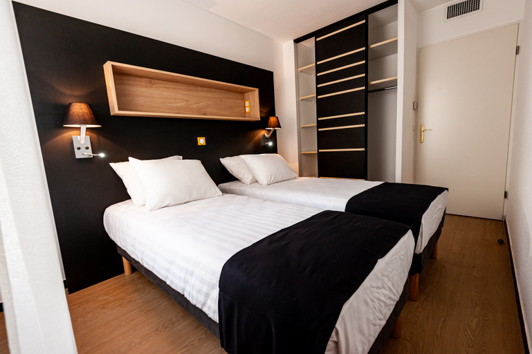 Bedroom 3, Le Hüb Grenoble by Privilodges, Isère