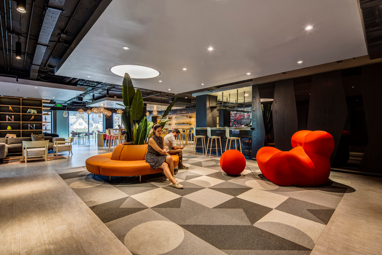 Public Area 2, Hotel Nodo - El primer hotel de negocios en Chile, Santiago