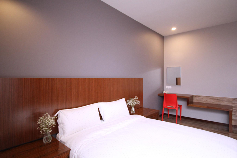 Bedroom 5, 3-Plus Hotel, Kota Kinabalu