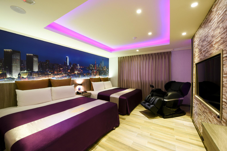 Bedroom, ZJ-Motel Hsinchu, Hsinchu City