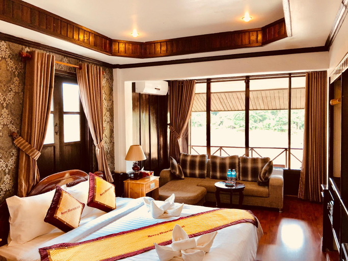 Bedroom 3, Merry Riverside Hotel, Luang Prabang