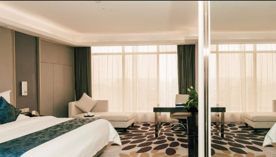 Bedroom, Wuhuan International Hotel, Changchun