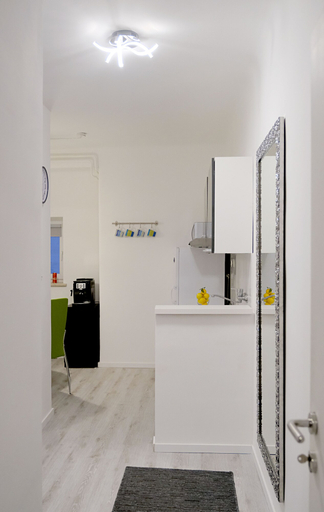 Bathroom, Oval Main Square Apartment, Zagreb