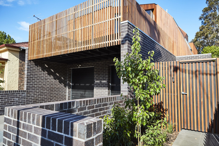 Exterior & Views, 3 Level Architecturally Designed House, Melbourne
