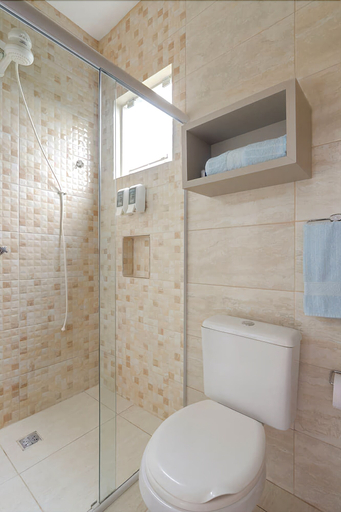 Bathroom 4, Loft Origin Guarda Beach With Balcony & AC, Palhoça