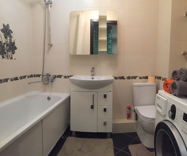 Bathroom 3, Apartment on Krasnozvezdnaya 35-5, Kstovskiy rayon