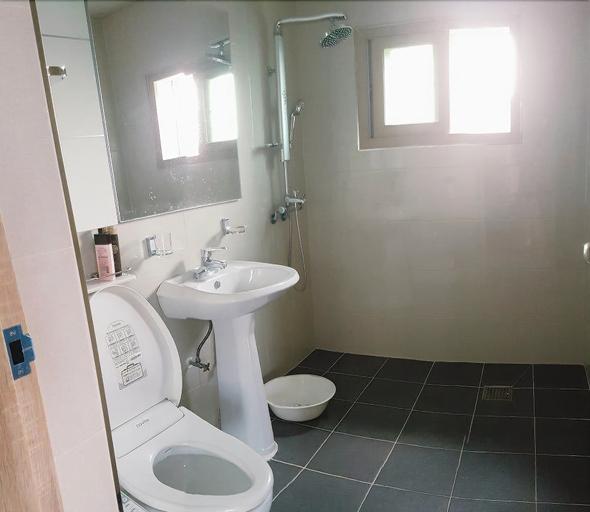 Bathroom, Wimi Sarang House, Seogwipo
