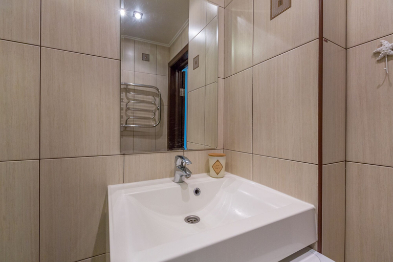 Bathroom 4, AG Apartment on Mashinostroenya 9, 135, Central