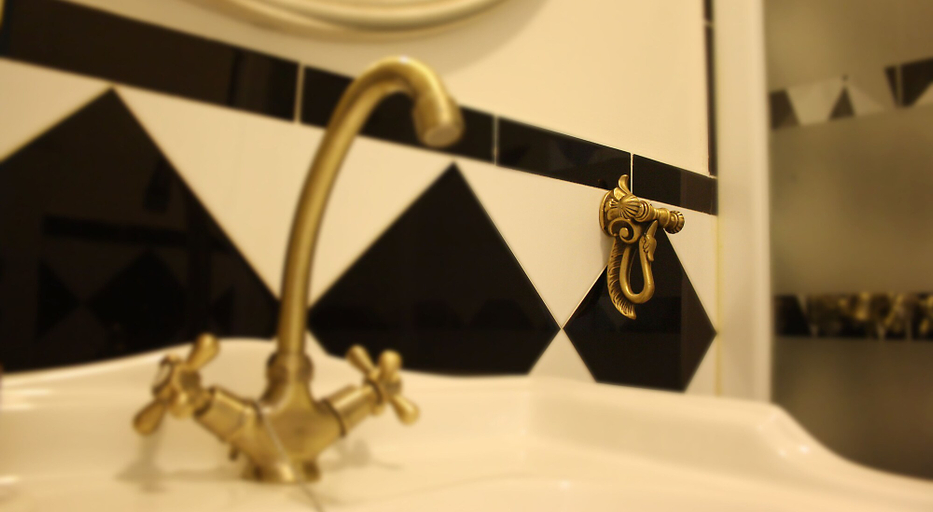 Bathroom 4, La Casa Azul B&B   Apartments, Málaga