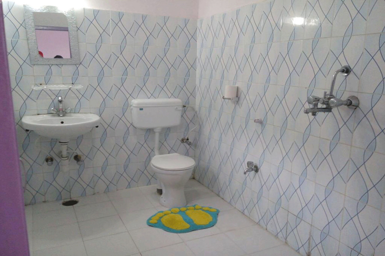 Bathroom 4, Hotel Harmony, Gandaki