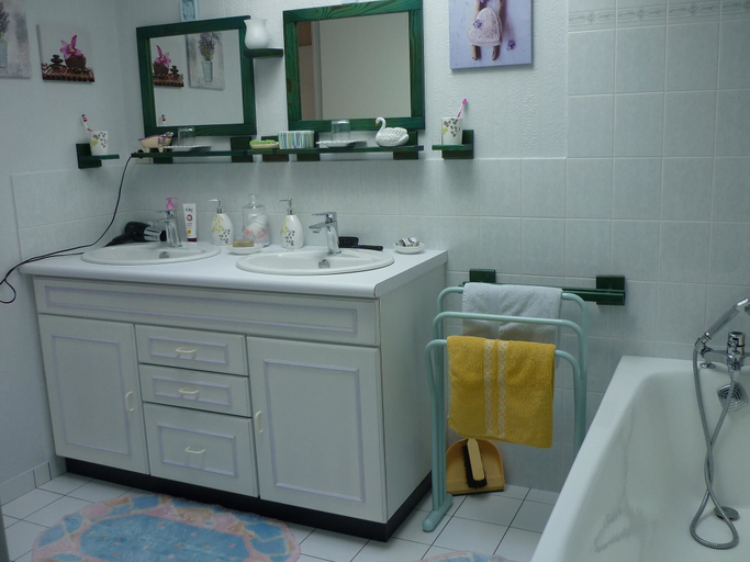 Bathroom, Les Hirondelles Du Paradis 6 rue des Oiseaux, Charente