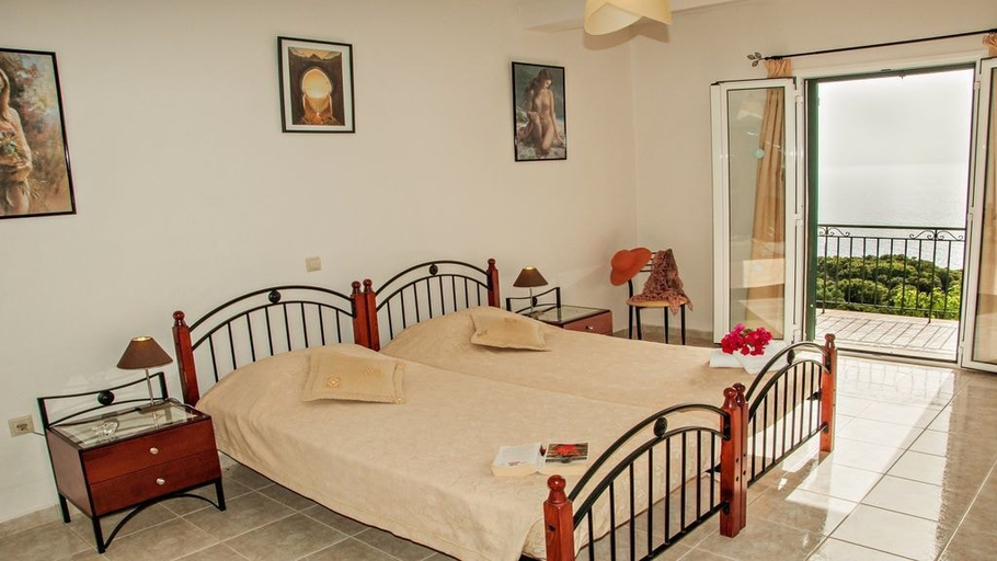 Bedroom 3, Villa Fantasia, Ionian Islands