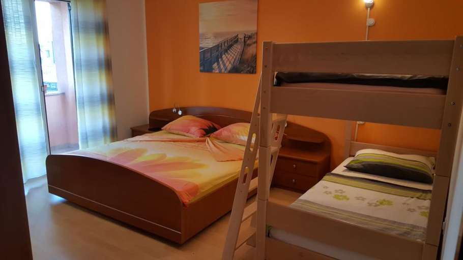 Bedroom 3, Apartment Kalin, Piran