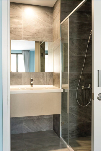Bathroom 5, Grace Garden Guesthouse, Nantou