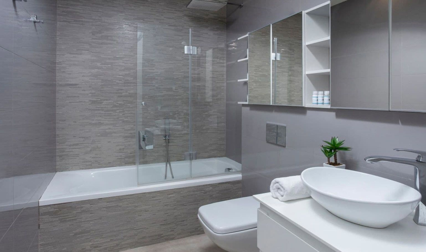 Bathroom 4, Deluxe Loft 2BR in White City by HolyGuest