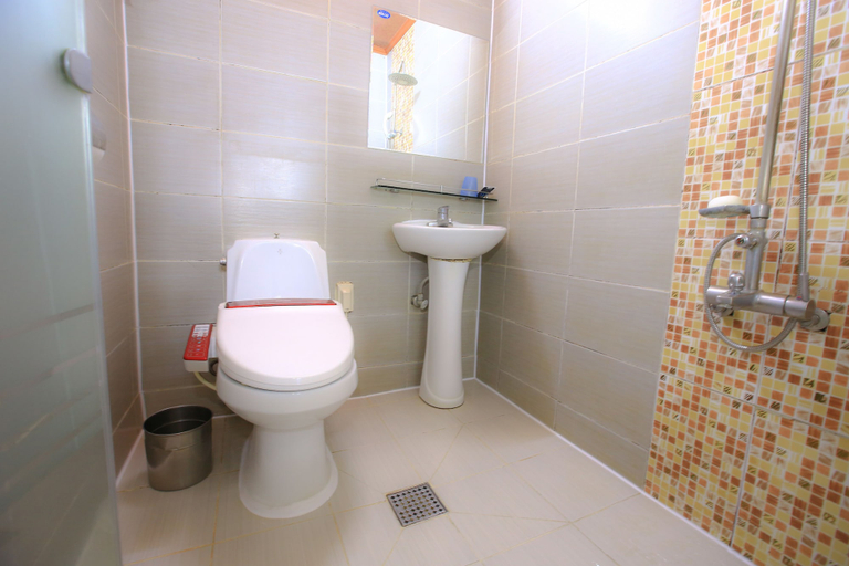 Bathroom 4, Goodstay Daegwallyeongsanbang, Pyeongchang