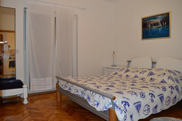 Bedroom, Apartments Ana Zaboric, 50 m od sljuncane plaze, Šibenik