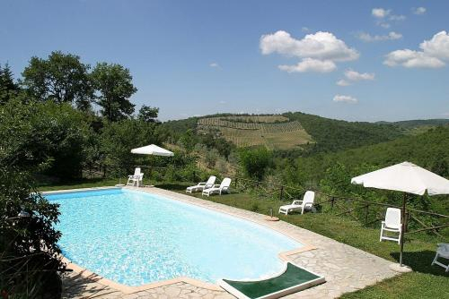 Gaiole in Chianti Villa Sleeps 4 Pool Air Con WiFi, Siena