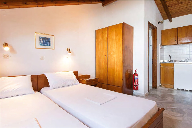 Bedroom 5, Barbara Studios & Apartments, Ionian Islands