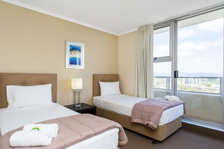 Bedroom 4, Waterways Luxury Apartments, Gold Coast