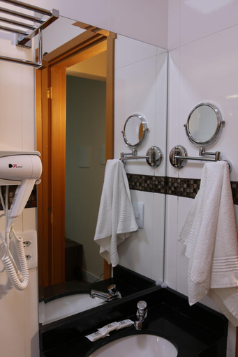 Bathroom 4, Ouro Minas Plaza Hotel, Aparecida