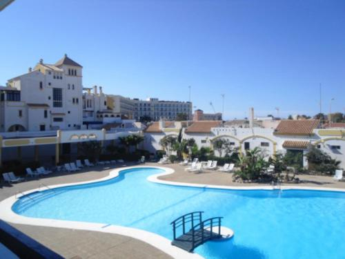 Unknown 1, Apartment with one bedroom in Roquetas de Mar with shared pool furnished garden and WiFi 50 m from t, Almería