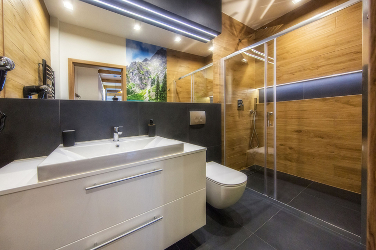 Bathroom 5, Aparthotel Giewont, Tatra