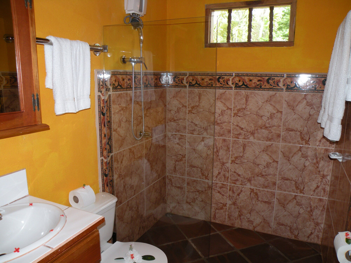 Bathroom 4, La Palapa Eco Lodge Resort, Aguirre