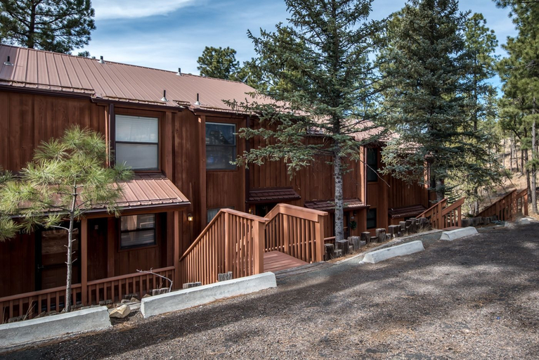 Exterior & Views 2, Whispering Bluff #103 by Ruidoso Vacation Rentals, Lincoln