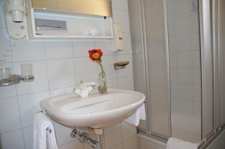 Bathroom, Hotel Sport, Visp