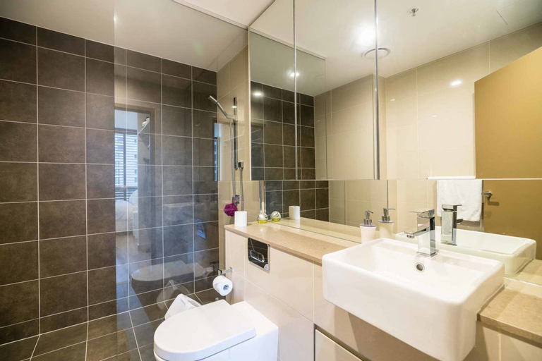 Bedroom, Fabulous City 2 BDR Apt in New Building, Sydney
