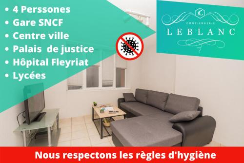 T2 4 Pers, BUS , Lycee, Centre Ville, Restaurant, Supermarche, Ain