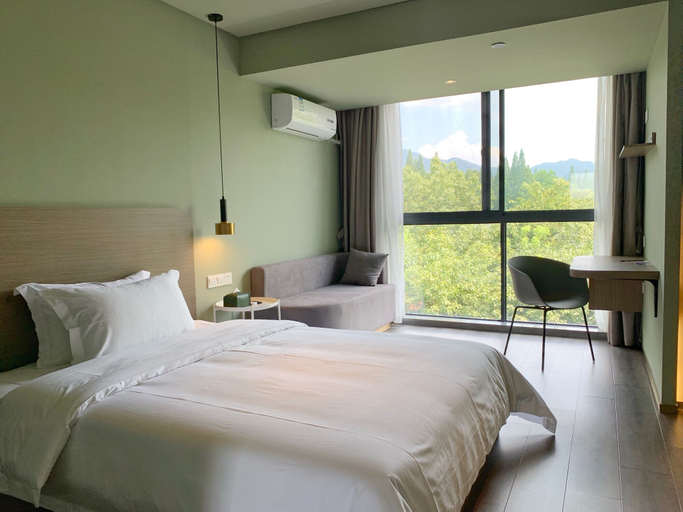 Bedroom 3, Xixi Shop Archipelago Apartment, Hangzhou