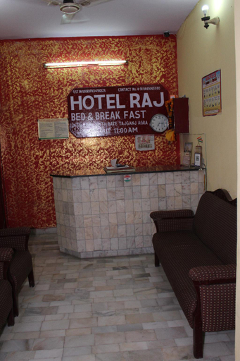 Public Area 3, Hotel Raj Bed & Breakfast, Agra