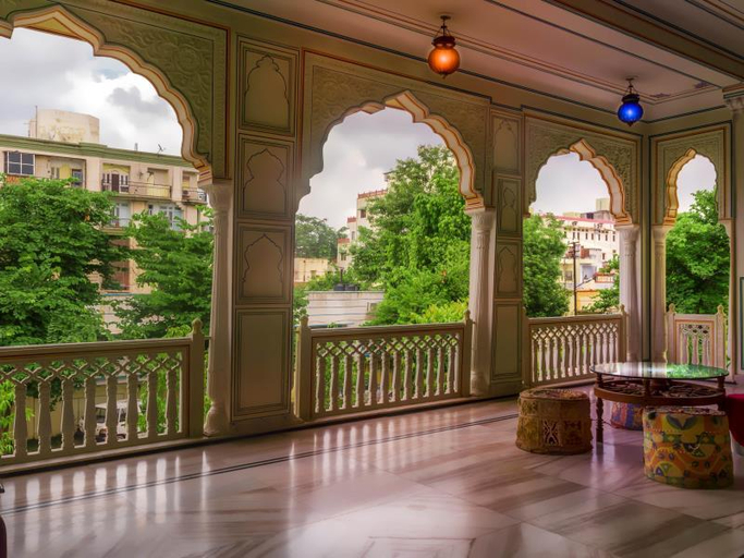 Public Area 2, Krishna Palace - A Heritage Boutique Hotel, Jaipur