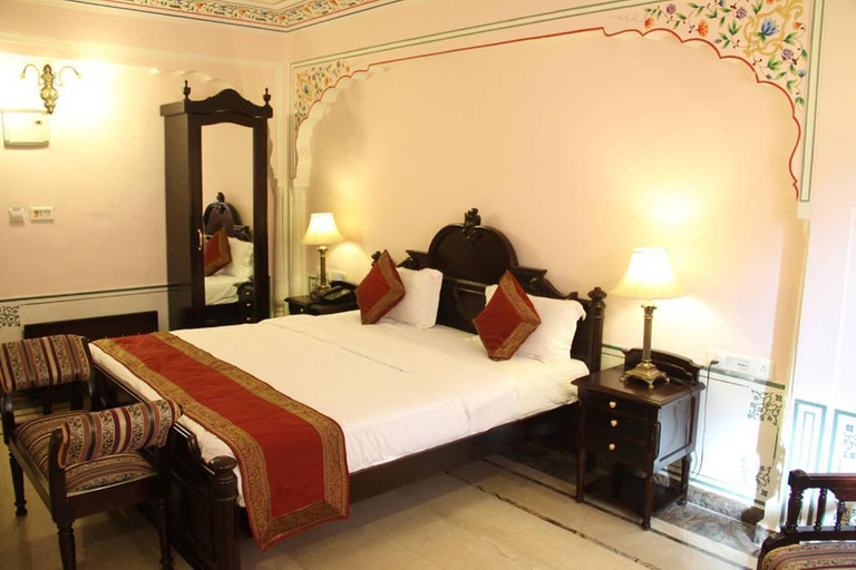 Bedroom 3, Welcomheritage Traditional Heritage Haveli Hotel, Jaipur