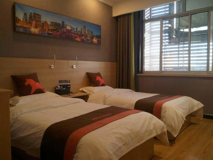 Bedroom 3, Jun Hotel Hebei Hengshui Shenzhou City Bus Station, Hengshui
