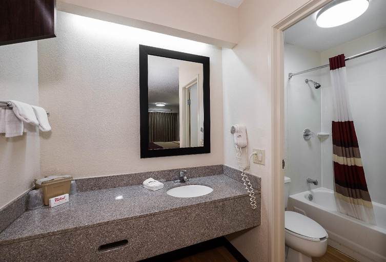Bathroom 4, Red Roof Inn Cincinnati East Beechmont, Clermont