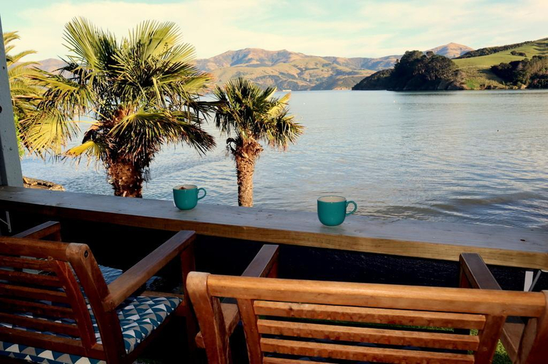 Bedroom 5, Akaroa Waterfront Motel, Christchurch