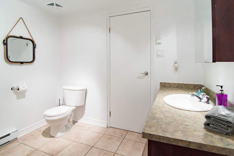 Bathroom 3, 1821 Industrial Loft in Old Port by Nuage, Montréal