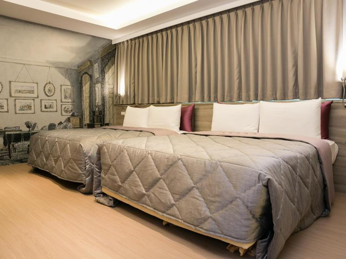 Bedroom, Lview Hotel, Hsinchu City
