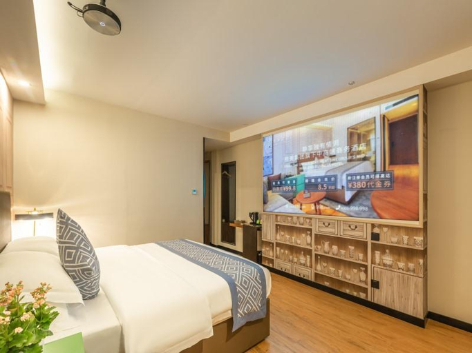 Bedroom 2, GEM Hotel Fuyang Linquan County Guangming Nan Road, Fuyang
